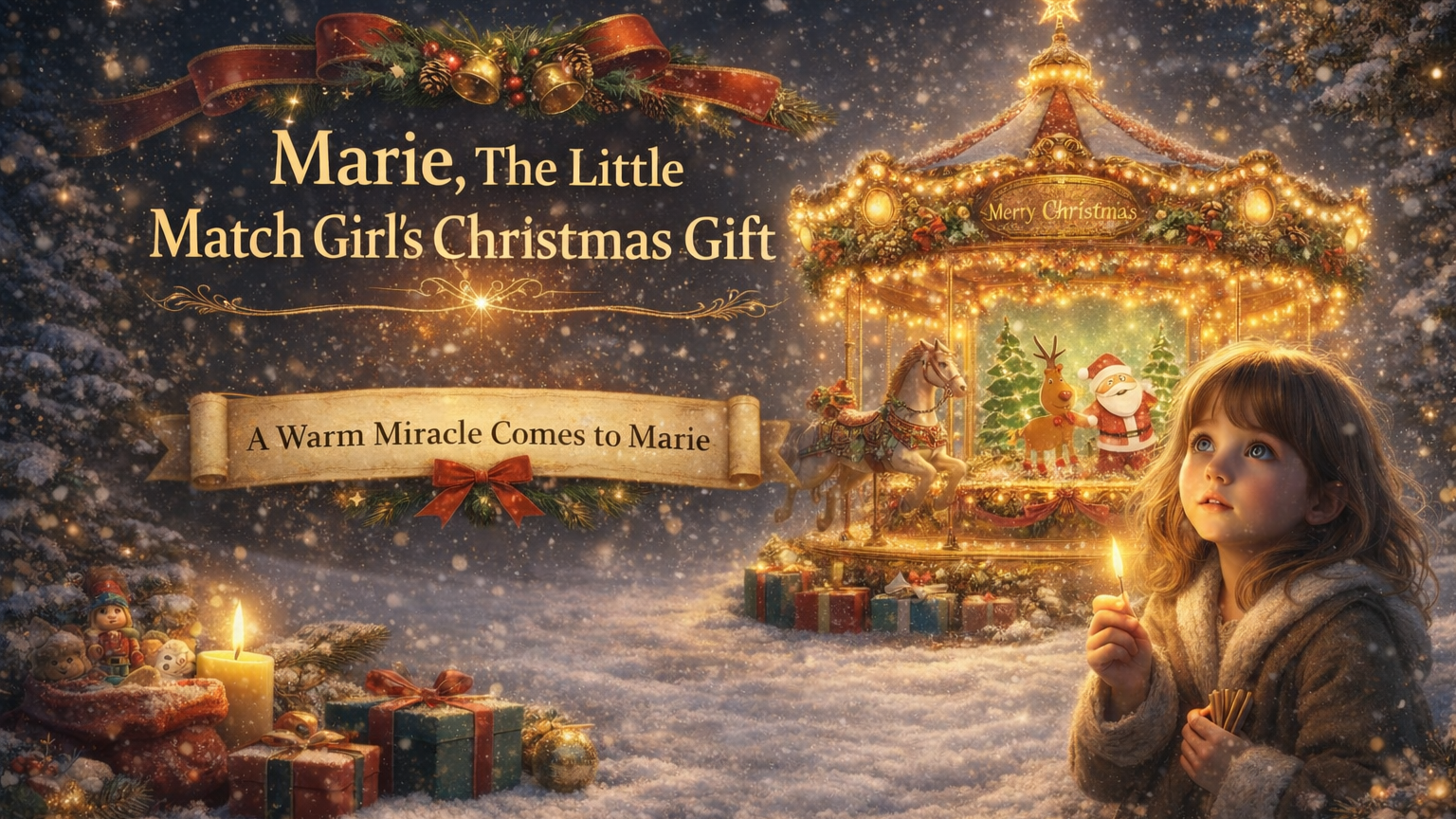 성냥팔이소녀 마리의 크리스마스 선물